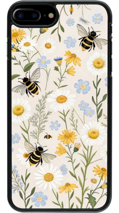 Coque iPhone 7 Plus / 8 Plus - Pattern bees 2026