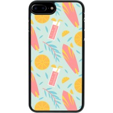 Coque iPhone 7 Plus / 8 Plus - Summer 2025 Pattern citron
