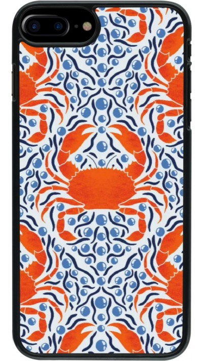Coque iPhone 7 Plus / 8 Plus - Crabs and pearls Summer 2026