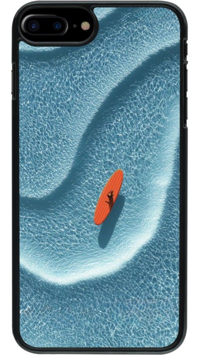 Coque iPhone 7 Plus / 8 Plus - Orange surf Summer 2026