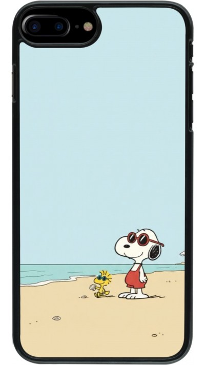Coque iPhone 7 Plus / 8 Plus - Snoopy on the beach Summer 2026