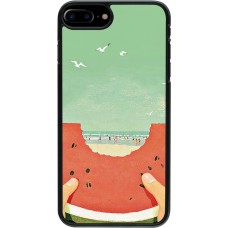 Coque iPhone 7 Plus / 8 Plus - Views through a watermelon Summer 2026