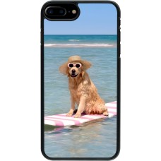 Coque iPhone 7 Plus / 8 Plus - Summer Dog on Paddle