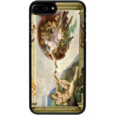 Coque iPhone 7 Plus / 8 Plus - Tableau art - La Création d’Adam - Michel-Ange