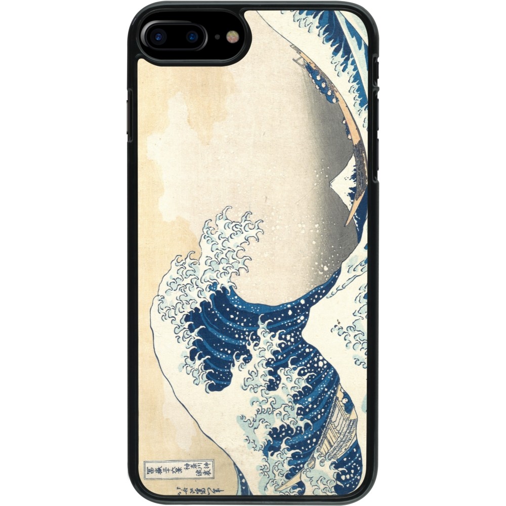 Coque iPhone 7 Plus / 8 Plus - Tableau art - La Grande Vague de Kanagawa - Hokusai