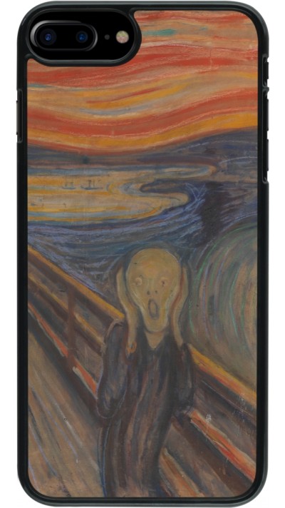 iPhone 7 Plus / 8 Plus Case Hülle - Kunstbild - Der Schrei - Edvard Munch