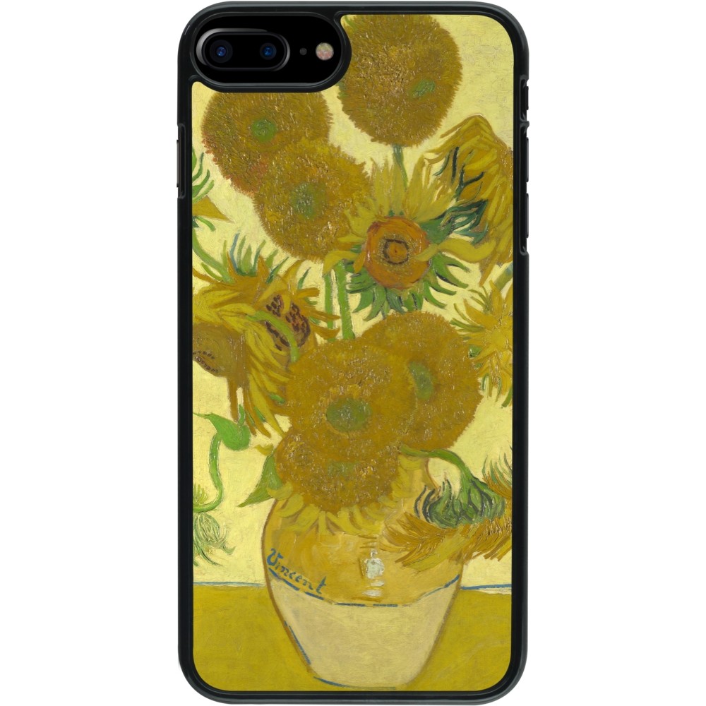 iPhone 7 Plus / 8 Plus Case Hülle - Kunstbild - Sonnenblumen  - Van Gogh