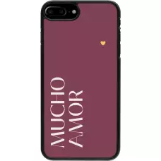 iPhone 7 Plus / 8 Plus Case Hülle - Valentine 2024 mucho amor rosado