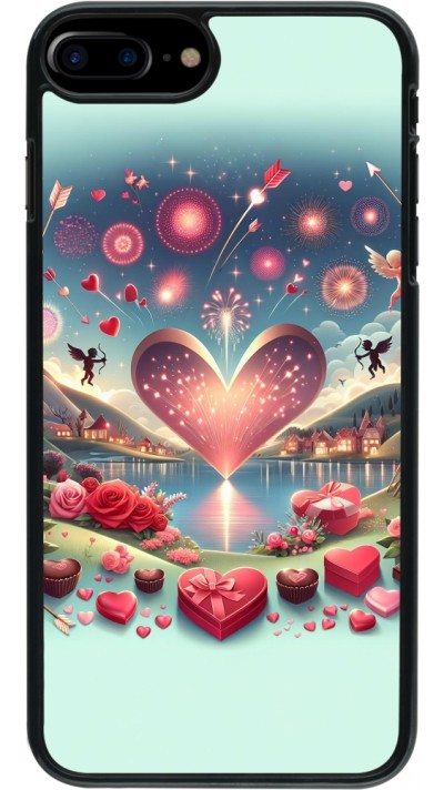 Coque iPhone 7 Plus / 8 Plus - Valentine 2025 Chic