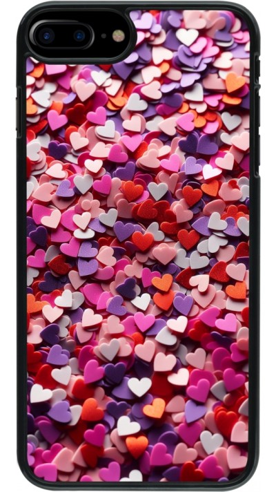 Coque iPhone 7 Plus / 8 Plus - Valentine 2025 Confetti