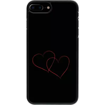 iPhone 7 Plus / 8 Plus Case Hülle - Valentine 2023 attached heart