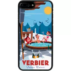 iPhone 7 Plus / 8 Plus Case Hülle - Verbier Mountain Jacuzzi