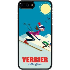 Coque iPhone 7 Plus / 8 Plus - Verbier Ski Downhill