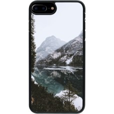 iPhone 7 Plus / 8 Plus Case Hülle - Winter 22 snowy mountain and lake
