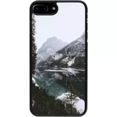 iPhone 7 Plus / 8 Plus Case Hülle - Winter 22 snowy mountain and lake