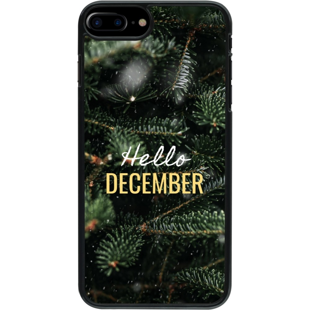 Coque iPhone 7 Plus / 8 Plus - Winter 25 Winter hello december