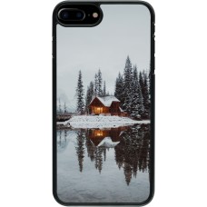 Coque iPhone 7 Plus / 8 Plus - Winter 25 Winter house forest afternoon