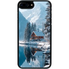 Coque iPhone 7 Plus / 8 Plus - Winter 25 Winter house forest day