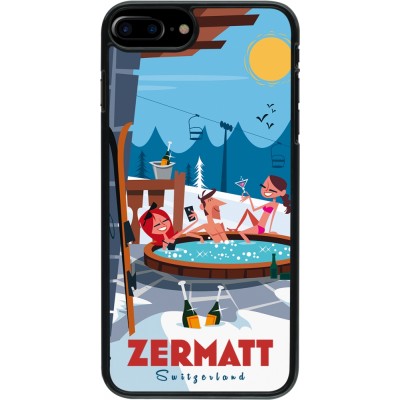Coque iPhone 7 Plus / 8 Plus - Zermatt Mountain Jacuzzi