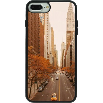iPhone 7 Plus / 8 Plus Case Hülle - Silikon schwarz Autumn 2024 New York city