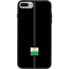 Coque iPhone 7 Plus / 8 Plus - Silicone rigide noir Canton VD noir