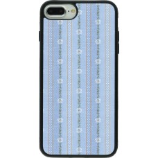 Coque iPhone 7 Plus / 8 Plus - Silicone rigide noir Edel- Weiss