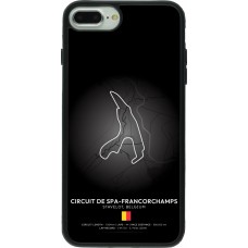 iPhone 7 Plus / 8 Plus Case Hülle - Silikon schwarz F1 Track 2025 Belgium