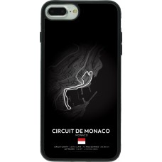 iPhone 7 Plus / 8 Plus Case Hülle - Silikon schwarz F1 Track 2025 Monaco