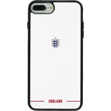 iPhone 7 Plus / 8 Plus Case Hülle - Silikon schwarz England 2026 personalisierbares Fussballtrikot