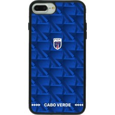 iPhone 7 Plus / 8 Plus Case Hülle - Silikon schwarz Kap Verde 2026 personalisierbares Fussballtrikot