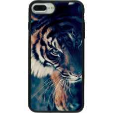 Coque iPhone 7 Plus / 8 Plus - Silicone rigide noir Incredible Lion