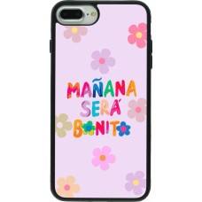 Coque iPhone 7 Plus / 8 Plus - Silicone rigide noir Karol G Manana sera bonito