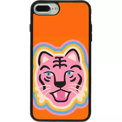 iPhone 7 Plus / 8 Plus Case Hülle - Silikon schwarz Lion colors 2026