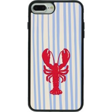 Coque iPhone 7 Plus / 8 Plus - Silicone rigide noir Red lobster 2026