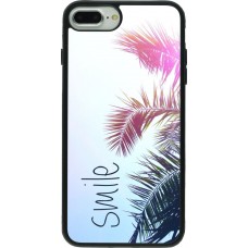 Coque iPhone 7 Plus / 8 Plus - Silicone rigide noir Smile 05