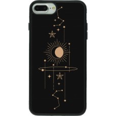 iPhone 7 Plus / 8 Plus Case Hülle - Silikon schwarz Spring 23 astro