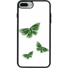 Coque iPhone 7 Plus / 8 Plus - Silicone rigide noir Butterflies 2026