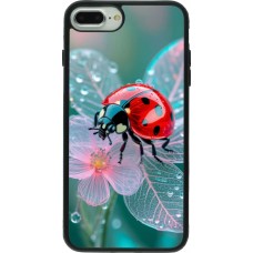 Coque iPhone 7 Plus / 8 Plus - Silicone rigide noir Ladybird in bloom 2026