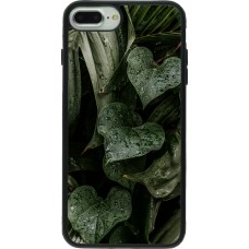 Coque iPhone 7 Plus / 8 Plus - Silicone rigide noir Spring 23 fresh plants