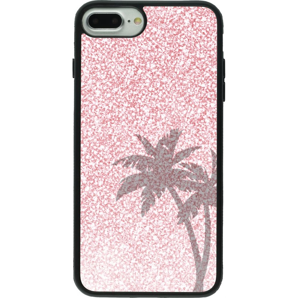 Coque iPhone 7 Plus / 8 Plus - Silicone rigide noir Summer 2021 01