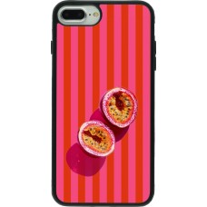 iPhone 7 Plus / 8 Plus Case Hülle - Silikon schwarz Passion fruit Summer 2026