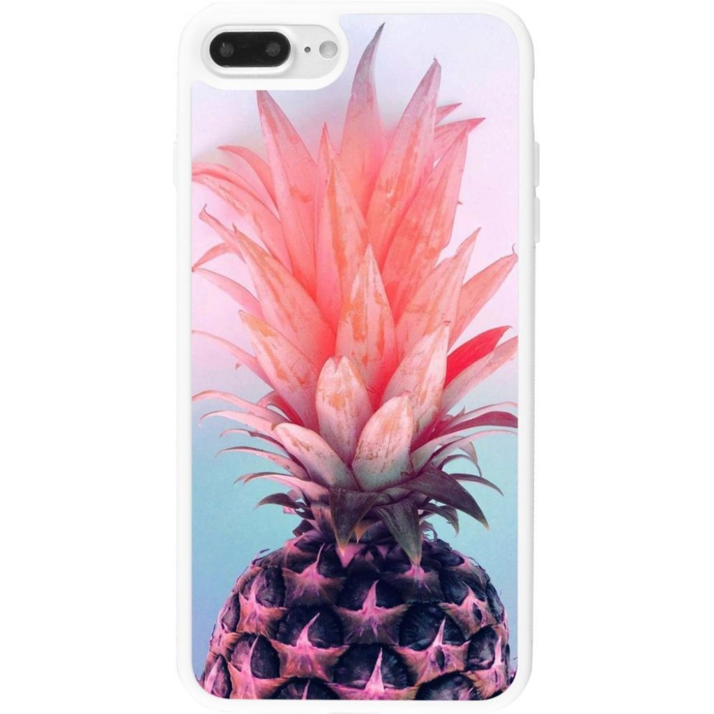 DasKAn Coque IPhone 7/8 Fourrure Oreilles De Lapin Mignon