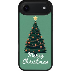 Coque iPhone Air - Silicone rigide noir Christmas 25 Xmas Tree