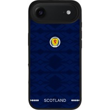 iPhone Air Case Hülle - Silikon schwarz Schottland 2026 personalisierbares Fussballtrikot