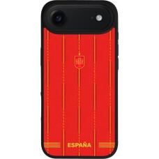 iPhone Air Case Hülle - Silikon schwarz Spanien 2026 personalisierbares Fussballtrikot
