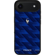 iPhone Air Case Hülle - Silikon schwarz Frankreich 2026 personalisierbares Fussballtrikot