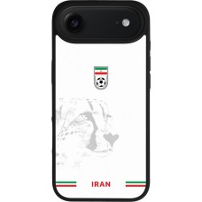 iPhone Air Case Hülle - Silikon schwarz Iran 2026 personalisierbares Fussballtrikot