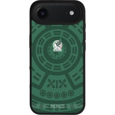 iPhone Air Case Hülle - Silikon schwarz Mexiko 2026 personalisierbares Fussballtrikot