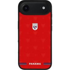 iPhone Air Case Hülle - Silikon schwarz Panama 2026 personalisierbares Fussballtrikot