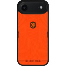 iPhone Air Case Hülle - Silikon schwarz Niederlande 2026 personalisierbares Fussballtrikot